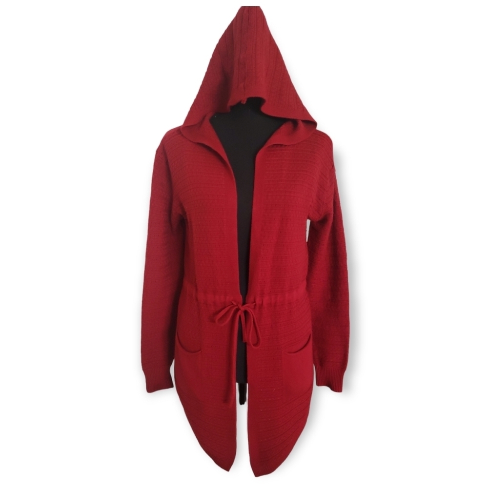 Cherie Bliss Hooded Knit Cardigan